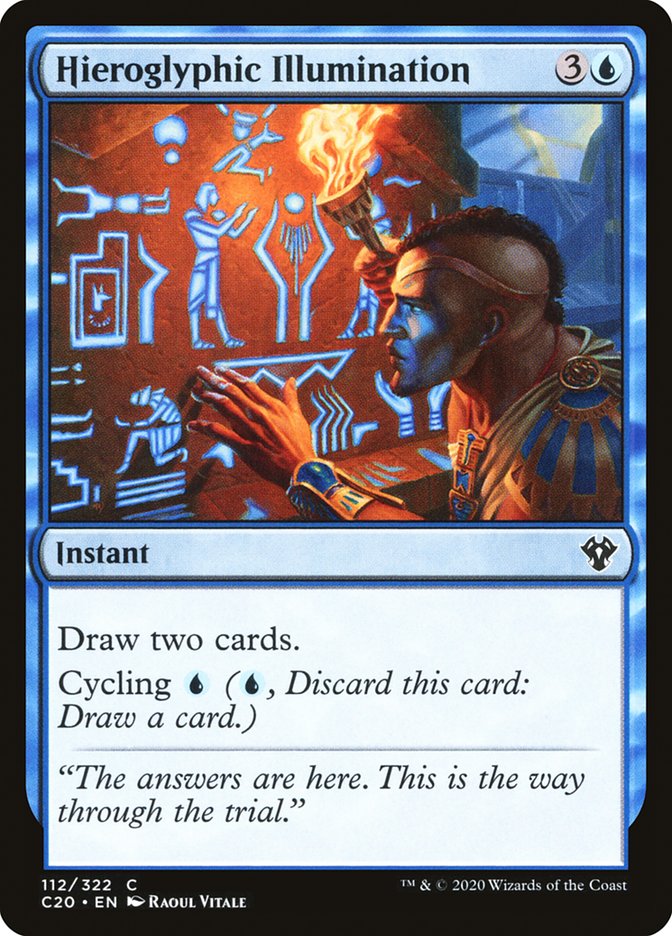 Hieroglyphic Illumination [Commander 2020] | Gear Gaming Bentonville