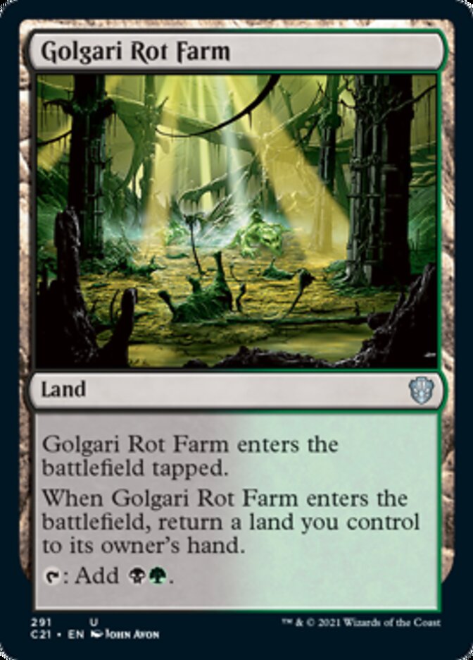 Golgari Rot Farm [Commander 2021] | Gear Gaming Bentonville