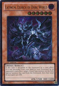 Latinum, Exarch of Dark World (UTR) [Photon Shockwave] [PHSW-EN085] | Gear Gaming Bentonville