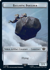 Ballistic Boulder // Food Token (10) Double-Sided Token [The Lord of the Rings: Tales of Middle-Earth Tokens] | Gear Gaming Bentonville