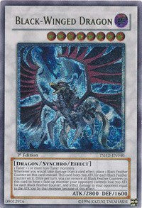 Black-Winged Dragon (UTR) [The Shining Darkness] [TSHD-EN040] | Gear Gaming Bentonville