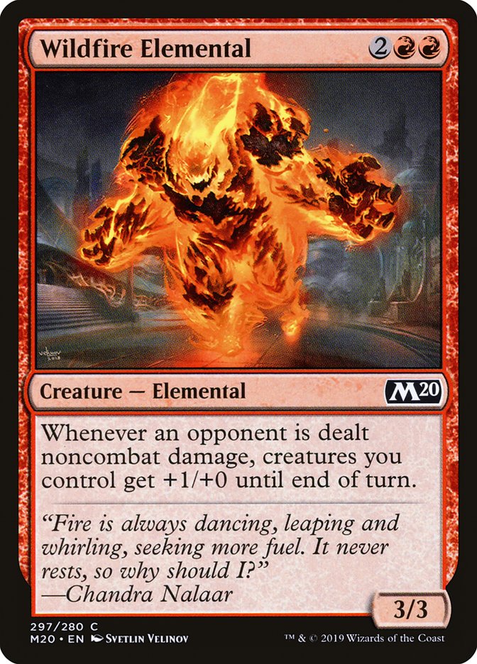 Wildfire Elemental [Core Set 2020] | Gear Gaming Bentonville