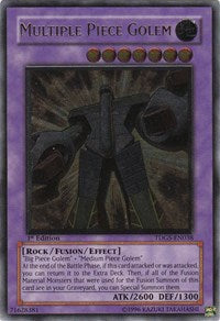 Multiple Piece Golem (UTR) [The Duelist Genesis] [TDGS-EN038] | Gear Gaming Bentonville