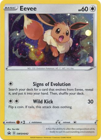 Eevee (SWSH042) [Sword & Shield: Black Star Promos] | Gear Gaming Bentonville