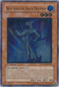 Neo-Spacian Aqua Dolphin (UTR) [Power of the Duelist] [POTD-EN003] | Gear Gaming Bentonville