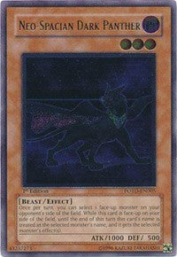 Neo-Spacian Dark Panther (UTR) [Power of the Duelist] [POTD-EN005] | Gear Gaming Bentonville