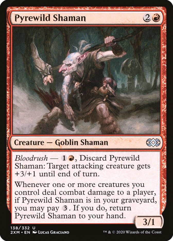 Pyrewild Shaman [Double Masters] | Gear Gaming Bentonville