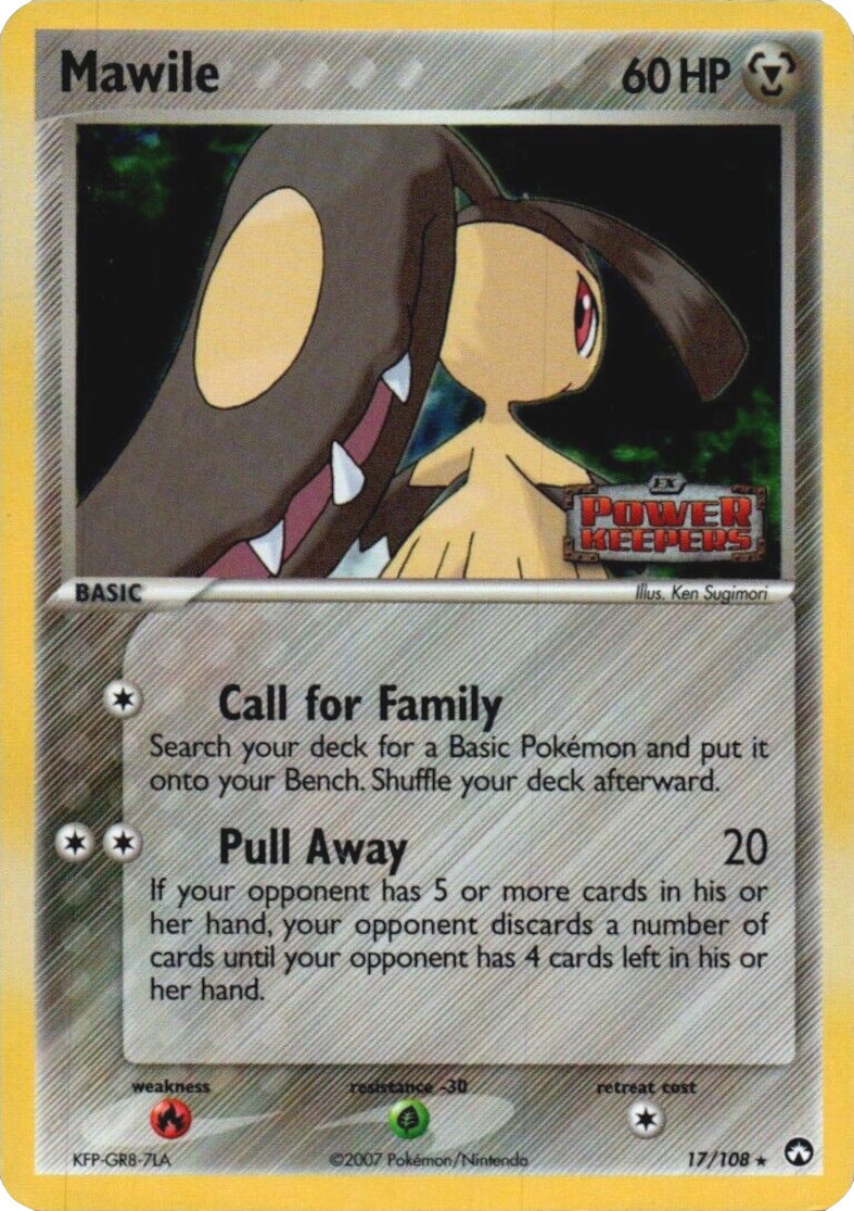 Mawile (17/108) (Stamped) [EX: Power Keepers] | Gear Gaming Bentonville