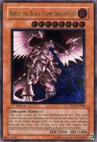 Horus the Black Flame Dragon LV8 (UTR) [Soul of the Duelist] [SOD-EN008] | Gear Gaming Bentonville