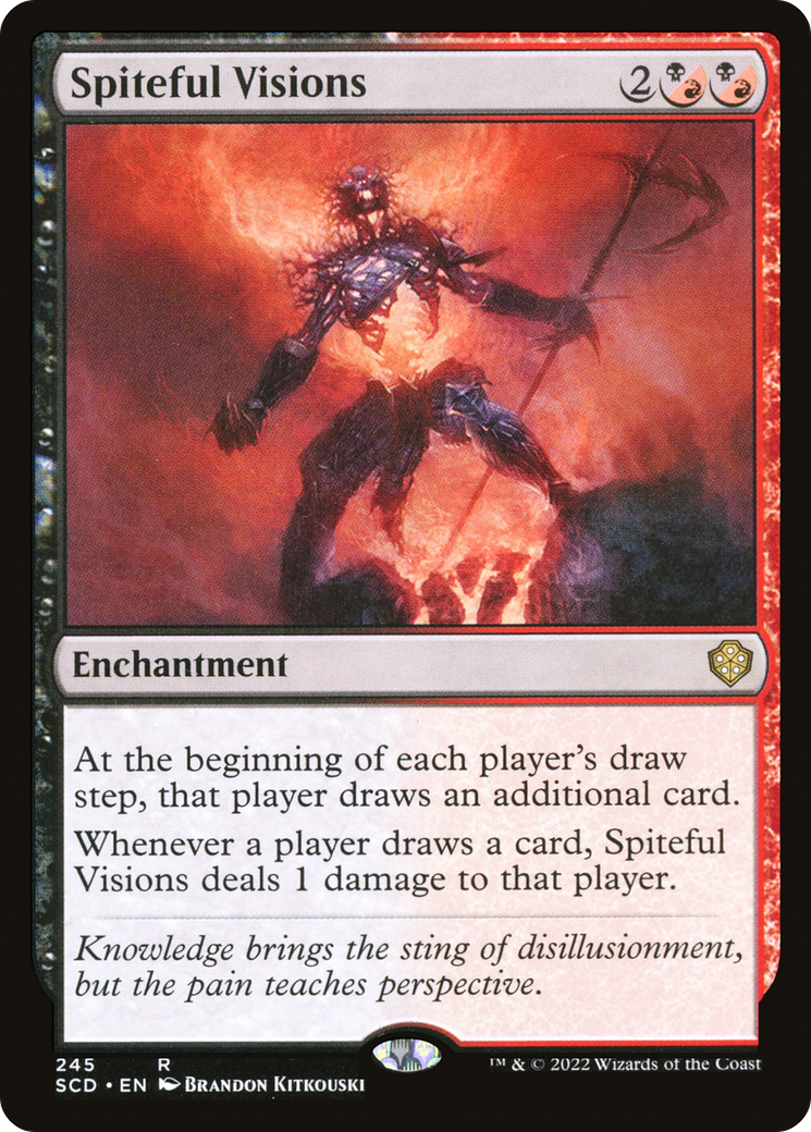 Spiteful Visions [Starter Commander Decks] | Gear Gaming Bentonville