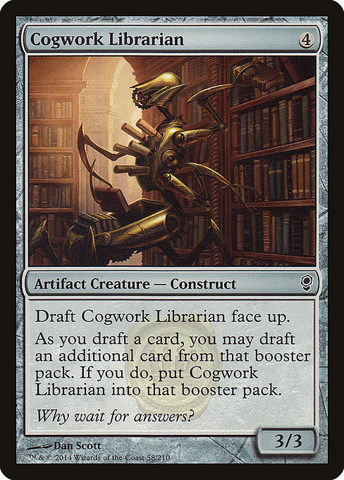 Cogwork Librarian [Conspiracy] | Gear Gaming Bentonville