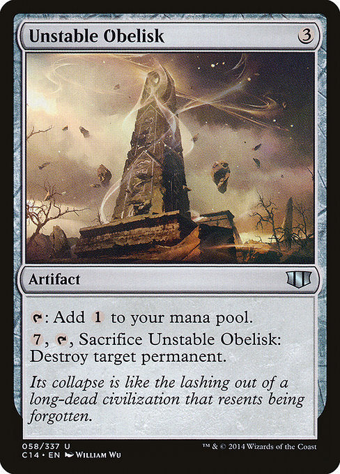 Unstable Obelisk [Commander 2014] | Gear Gaming Bentonville