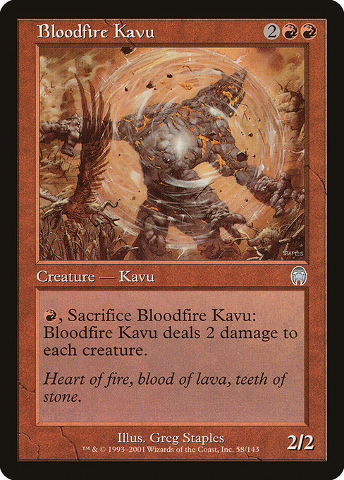 Bloodfire Kavu [Apocalypse] | Gear Gaming Bentonville