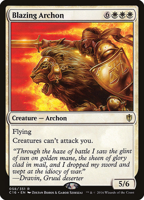 Blazing Archon [Commander 2016] | Gear Gaming Bentonville