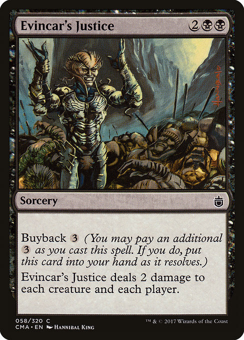 Evincar's Justice [Commander Anthology] | Gear Gaming Bentonville