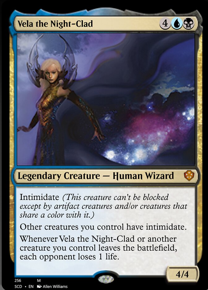 Vela the Night-Clad [Starter Commander Decks] | Gear Gaming Bentonville