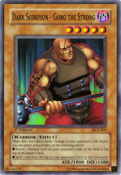 Dark Scorpion - Gorg the Strong [DCR-060] Common | Gear Gaming Bentonville