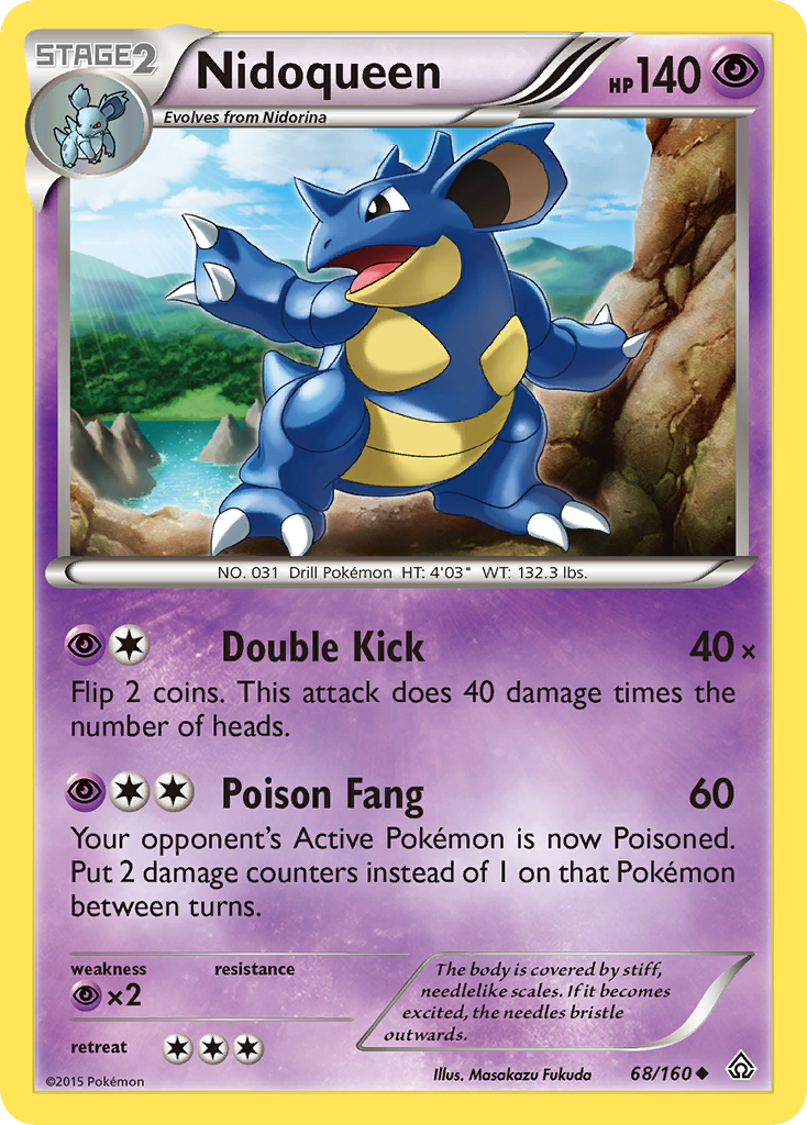 Nidoqueen (68/160) [XY: Primal Clash] | Gear Gaming Bentonville