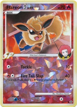 Flareon (60/111) (Cracked Ice) [Platinum: Rising Rivals] | Gear Gaming Bentonville