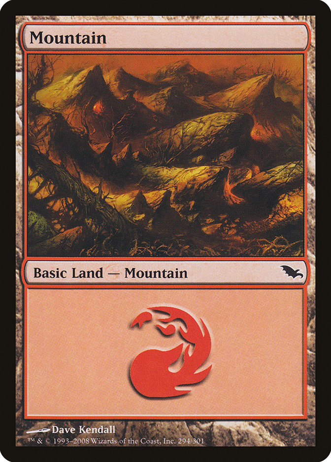 Mountain (294) [Shadowmoor] | Gear Gaming Bentonville