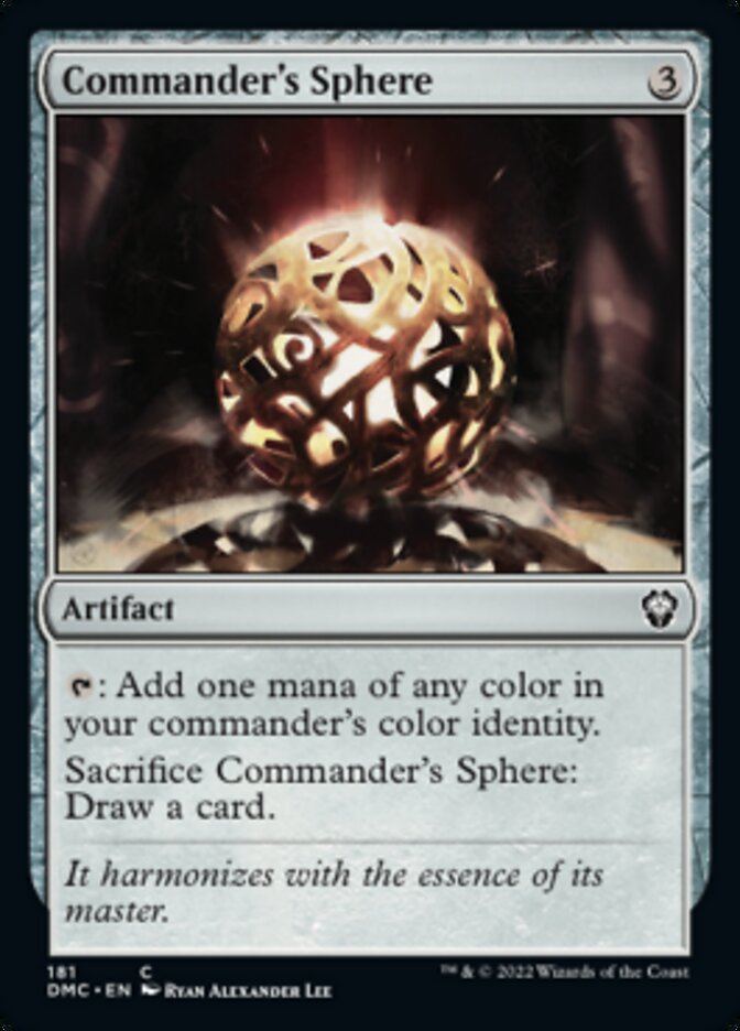 Commander's Sphere [Dominaria United Commander] | Gear Gaming Bentonville