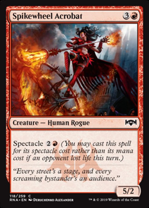 Spikewheel Acrobat [Ravnica Allegiance] | Gear Gaming Bentonville