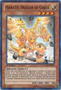Hieratic Dragon of Gebeb [Galactic Overlord] [GAOV-EN019] | Gear Gaming Bentonville