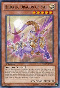 Hieratic Dragon of Eset [Galactic Overlord] [GAOV-EN020] | Gear Gaming Bentonville