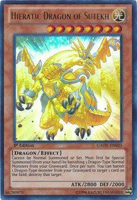 Hieratic Dragon of Sutekh [Galactic Overlord] [GAOV-EN025] | Gear Gaming Bentonville