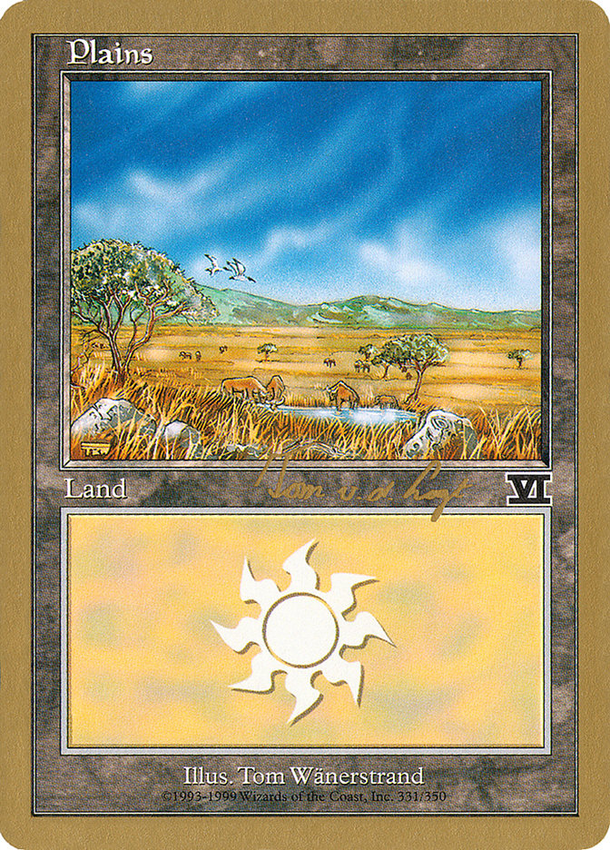 Plains (tvdl331) (Tom van de Logt) [World Championship Decks 2000] | Gear Gaming Bentonville