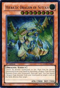 Hieratic Dragon of Sutekh (UTR) [Galactic Overlord] [GAOV-EN025] | Gear Gaming Bentonville