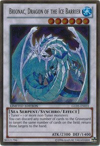 Brionac, Dragon of the Ice Barrier [Gold Series: Haunted Mine] [GLD5-EN031] | Gear Gaming Bentonville