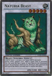 Naturia Beast [Gold Series: Haunted Mine] [GLD5-EN032] | Gear Gaming Bentonville