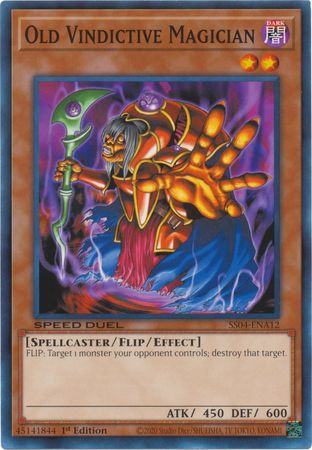 Old Vindictive Magician [SS04-ENA12] Common | Gear Gaming Bentonville