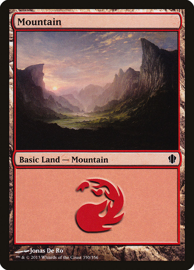 Mountain (350) [Commander 2013] | Gear Gaming Bentonville