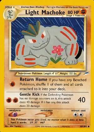 Light Machoke (49/105) [Neo Destiny Unlimited] | Gear Gaming Bentonville