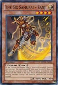The Six Samurai - Zanji [Structure Deck: Samurai Warlords] [SDWA-EN004] | Gear Gaming Bentonville