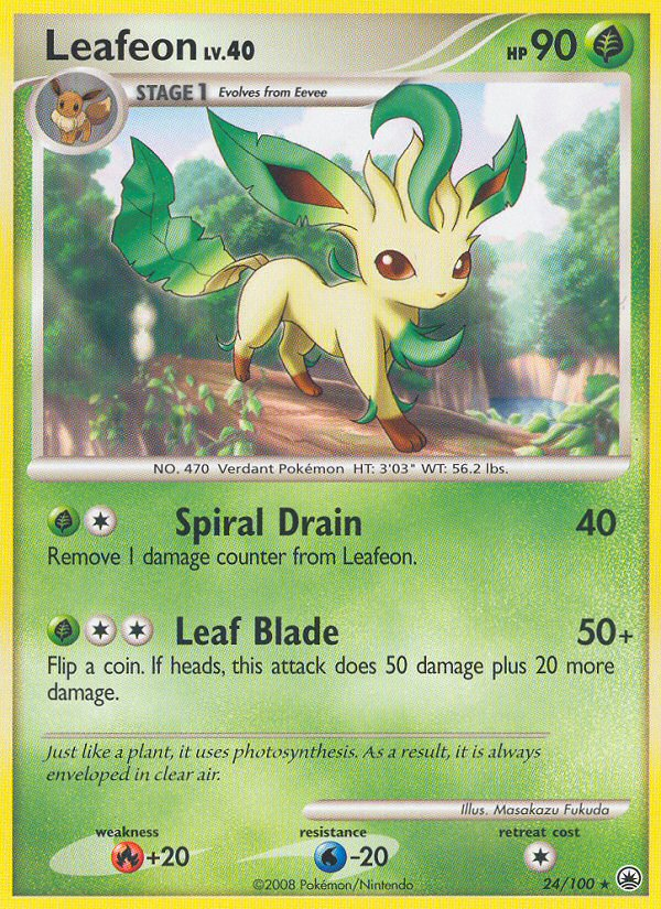 Leafeon (24/100) [Diamond & Pearl: Majestic Dawn] | Gear Gaming Bentonville