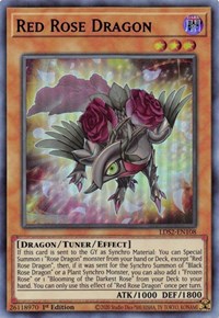 Red Rose Dragon (Purple) [LDS2-EN108] Ultra Rare | Gear Gaming Bentonville