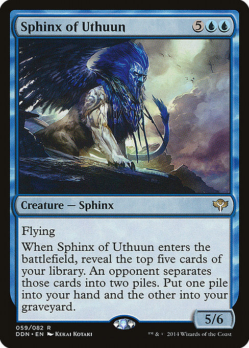 Sphinx of Uthuun [Duel Decks: Speed vs. Cunning] | Gear Gaming Bentonville