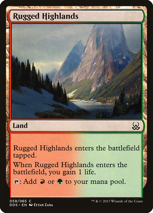 Rugged Highlands [Duel Decks: Mind vs. Might] | Gear Gaming Bentonville