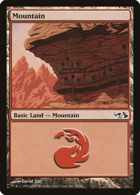 Mountain (59) [Duel Decks: Elves vs. Goblins] | Gear Gaming Bentonville