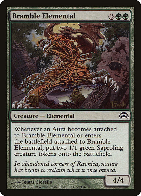 Bramble Elemental [Planechase 2012] | Gear Gaming Bentonville