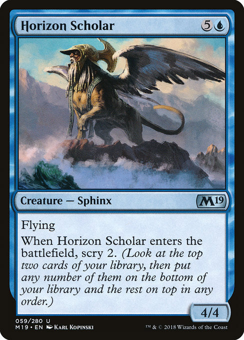 Horizon Scholar [Core Set 2019] | Gear Gaming Bentonville