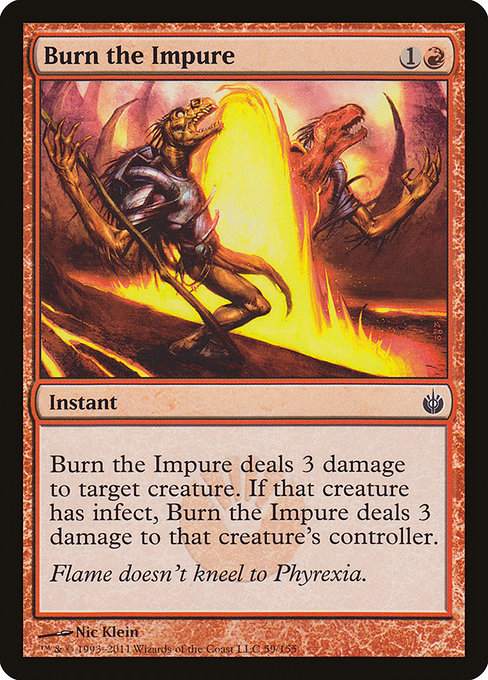 Burn the Impure [Mirrodin Besieged] | Gear Gaming Bentonville