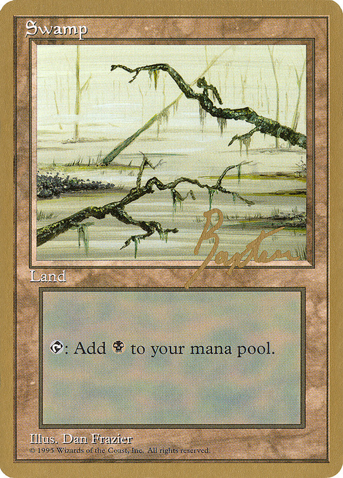 Swamp (gb371) (George Baxter) [Pro Tour Collector Set] | Gear Gaming Bentonville