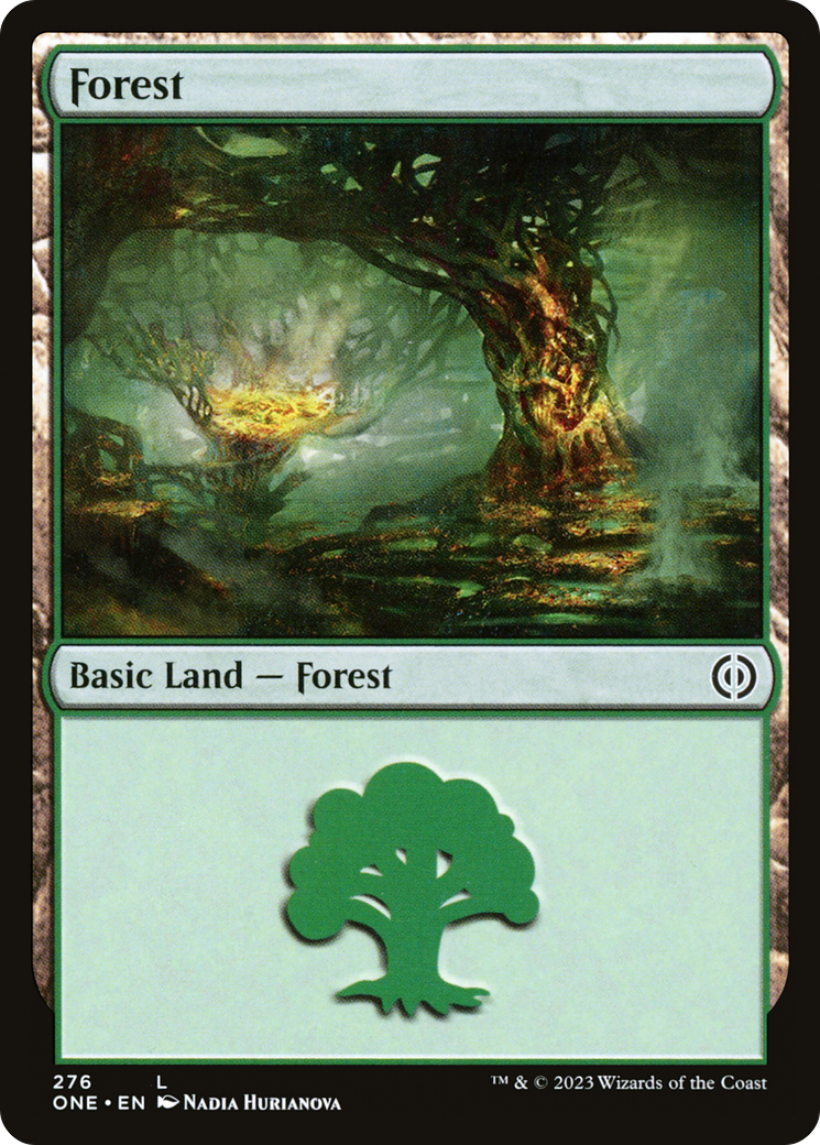 Forest (276) [Phyrexia: All Will Be One] | Gear Gaming Bentonville