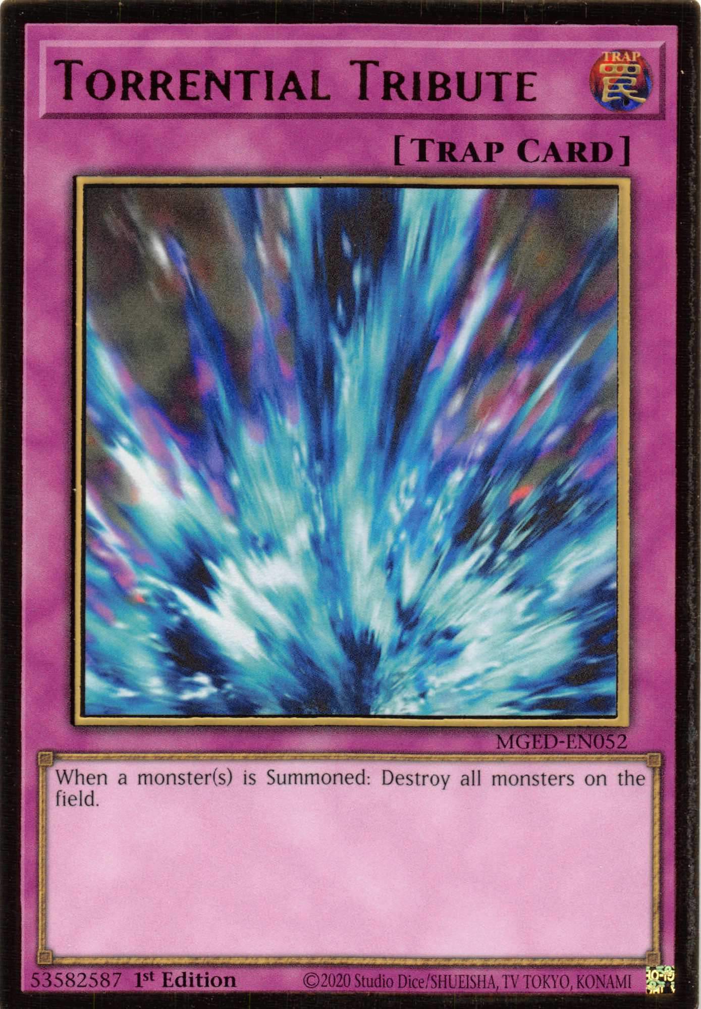 Torrential Tribute [MGED-EN052] Gold Rare | Gear Gaming Bentonville
