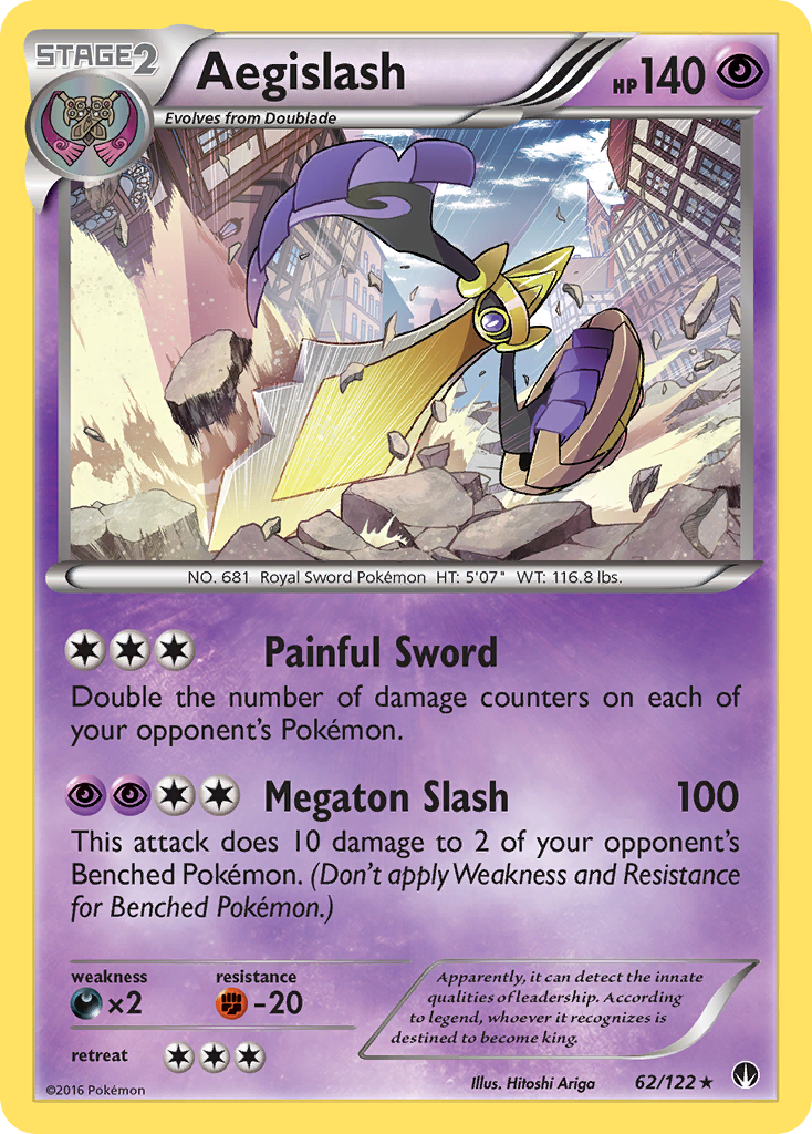 Aegislash (62/122) [XY: BREAKpoint] | Gear Gaming Bentonville