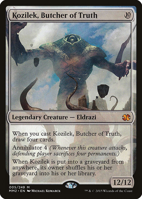 Kozilek, Butcher of Truth [Modern Masters 2015] | Gear Gaming Bentonville